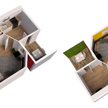 Mm Suites Reims Centre Terasse Εξωτερικό φωτογραφία
